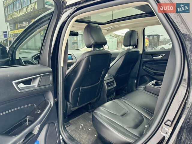 Черный Форд Эдж, объемом двигателя 2 л и пробегом 151 тыс. км за 12500 $, фото 7 на Automoto.ua