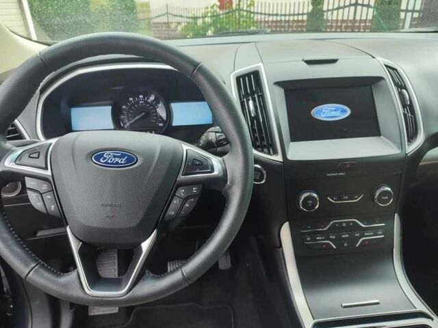 Черный Форд Эдж, объемом двигателя 2 л и пробегом 95 тыс. км за 8700 $, фото 9 на Automoto.ua