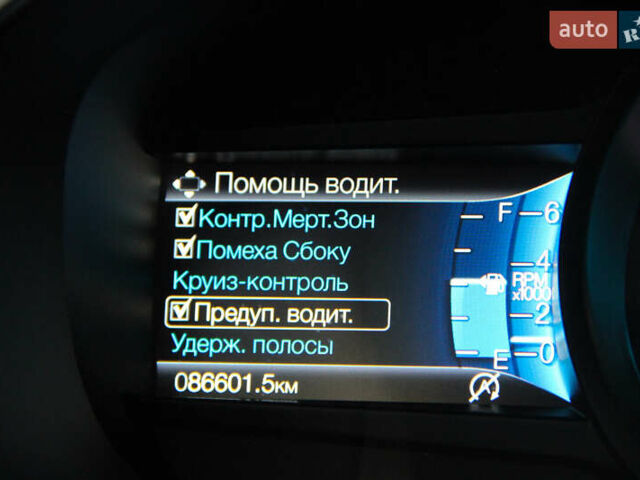 Черный Форд Эдж, объемом двигателя 2 л и пробегом 86 тыс. км за 24900 $, фото 56 на Automoto.ua