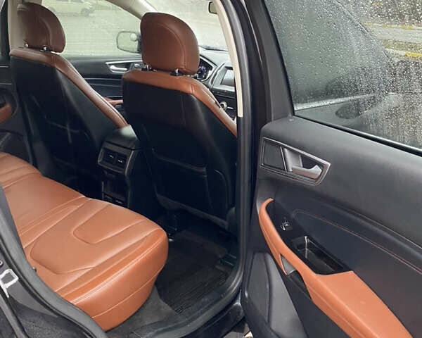 Черный Форд Эдж, объемом двигателя 2 л и пробегом 128 тыс. км за 18499 $, фото 6 на Automoto.ua