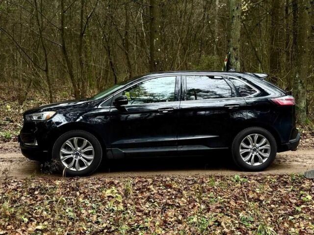 Черный Форд Эдж, объемом двигателя 2 л и пробегом 88 тыс. км за 17000 $, фото 2 на Automoto.ua