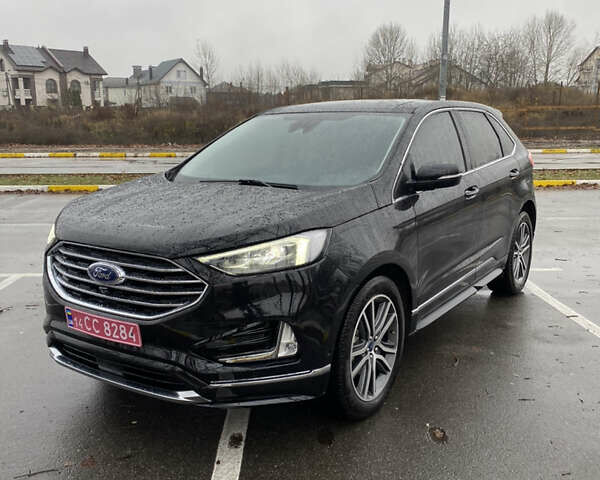 Черный Форд Эдж, объемом двигателя 2 л и пробегом 128 тыс. км за 18499 $, фото 12 на Automoto.ua