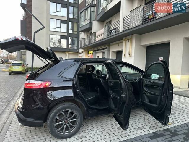 Черный Форд Эдж, объемом двигателя 2 л и пробегом 134 тыс. км за 17900 $, фото 19 на Automoto.ua