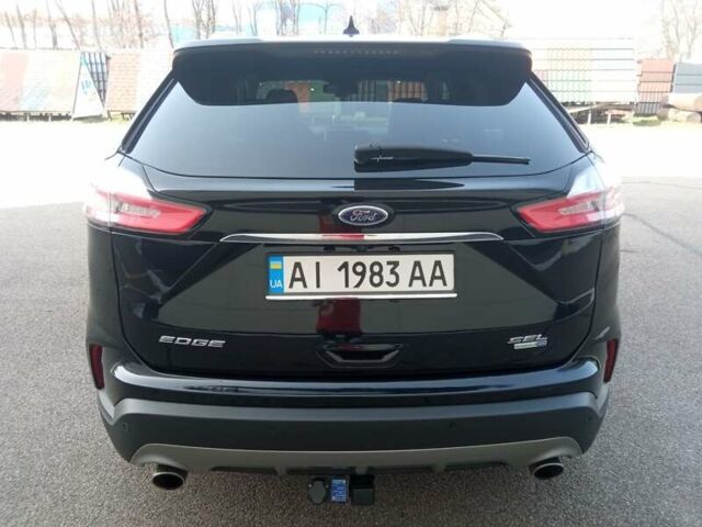 Черный Форд Эдж, объемом двигателя 2 л и пробегом 75 тыс. км за 19500 $, фото 8 на Automoto.ua