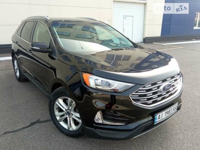 Черный Форд Эдж, объемом двигателя 2 л и пробегом 75 тыс. км за 19500 $, фото 3 на Automoto.ua