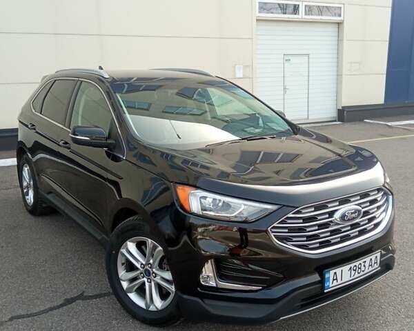 Черный Форд Эдж, объемом двигателя 2 л и пробегом 75 тыс. км за 19500 $, фото 2 на Automoto.ua