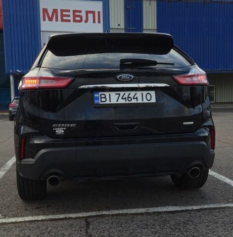 Черный Форд Эдж, объемом двигателя 2 л и пробегом 92 тыс. км за 17850 $, фото 5 на Automoto.ua