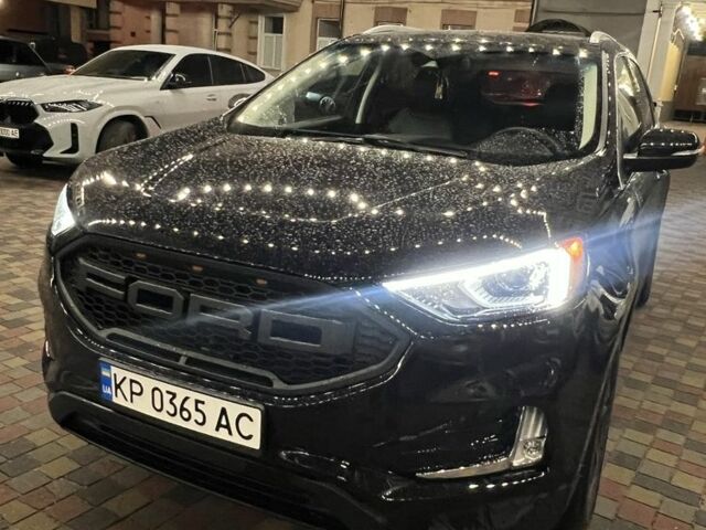 Черный Форд Эдж, объемом двигателя 2 л и пробегом 91 тыс. км за 429 $, фото 1 на Automoto.ua