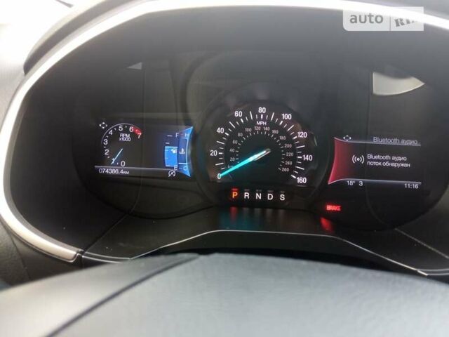 Черный Форд Эдж, объемом двигателя 2 л и пробегом 75 тыс. км за 19500 $, фото 28 на Automoto.ua