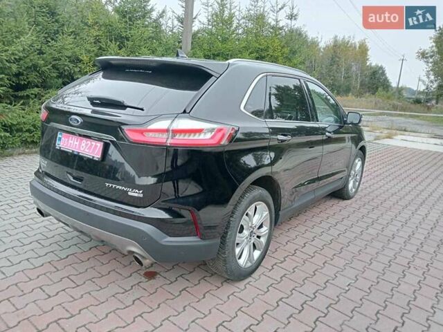 Черный Форд Эдж, объемом двигателя 2 л и пробегом 186 тыс. км за 17700 $, фото 16 на Automoto.ua