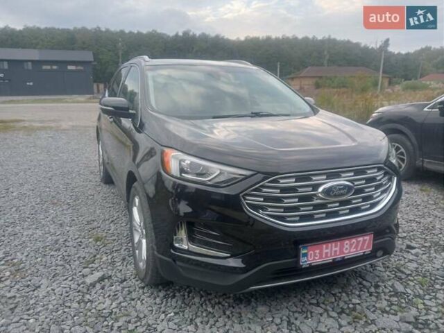 Черный Форд Эдж, объемом двигателя 2 л и пробегом 186 тыс. км за 17700 $, фото 4 на Automoto.ua