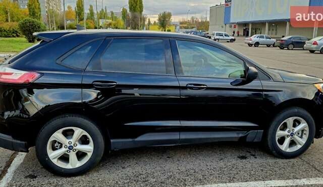 Черный Форд Эдж, объемом двигателя 2 л и пробегом 92 тыс. км за 17500 $, фото 6 на Automoto.ua