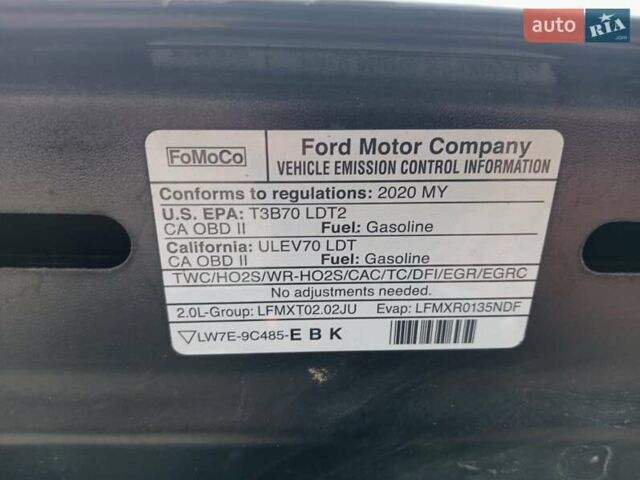 Черный Форд Эдж, объемом двигателя 2 л и пробегом 186 тыс. км за 17700 $, фото 7 на Automoto.ua