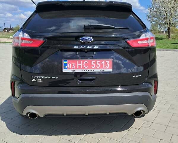 Чорний Форд Едж, об'ємом двигуна 2 л та пробігом 124 тис. км за 21200 $, фото 7 на Automoto.ua