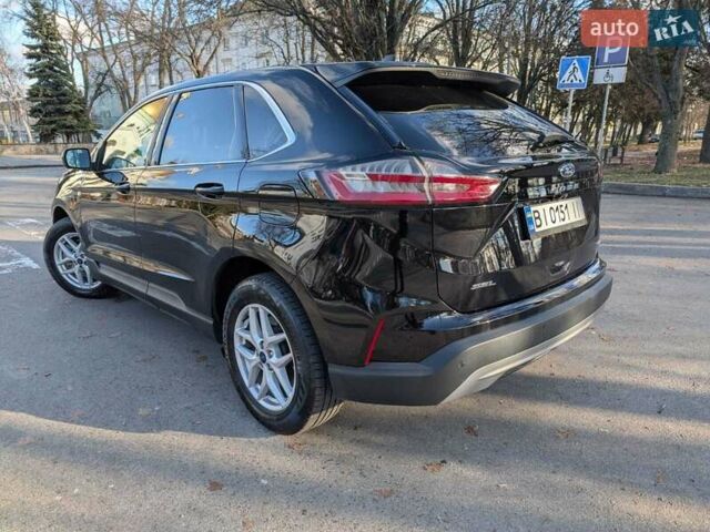 Черный Форд Эдж, объемом двигателя 2 л и пробегом 98 тыс. км за 19500 $, фото 12 на Automoto.ua