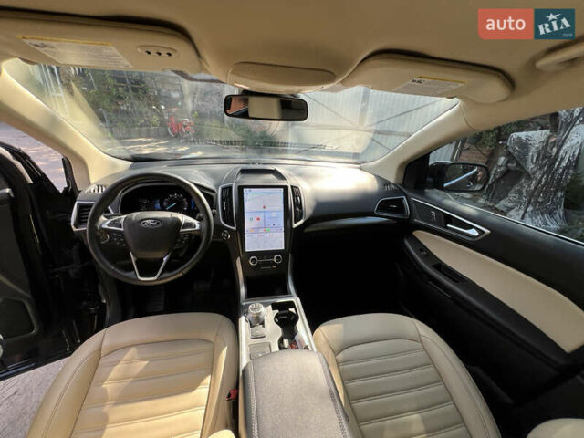 Черный Форд Эдж, объемом двигателя 2 л и пробегом 42 тыс. км за 22000 $, фото 23 на Automoto.ua