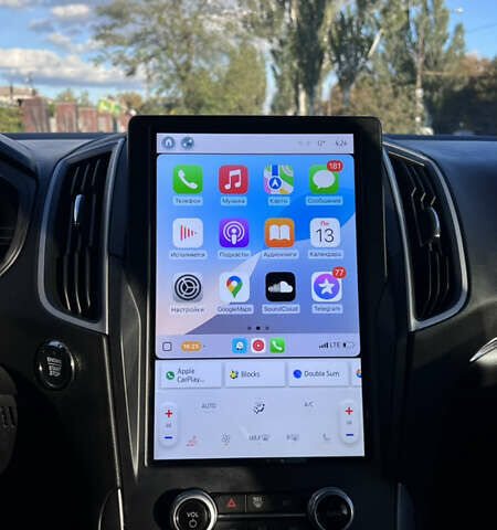 Чорний Форд Едж, об'ємом двигуна 2 л та пробігом 80 тис. км за 19999 $, фото 16 на Automoto.ua