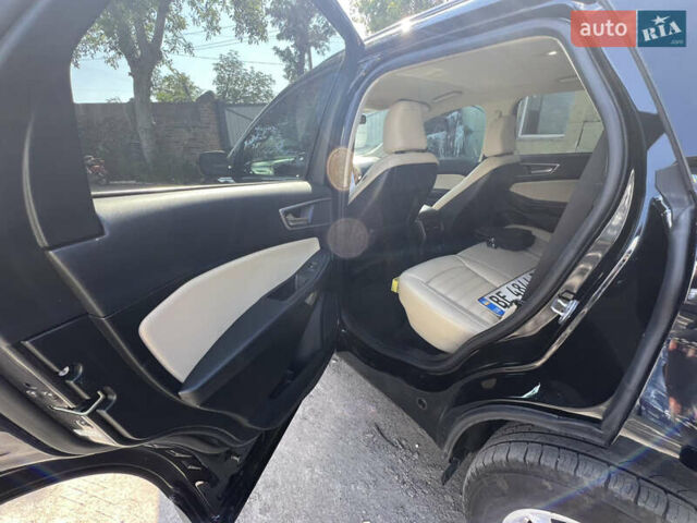 Черный Форд Эдж, объемом двигателя 2 л и пробегом 42 тыс. км за 22000 $, фото 24 на Automoto.ua