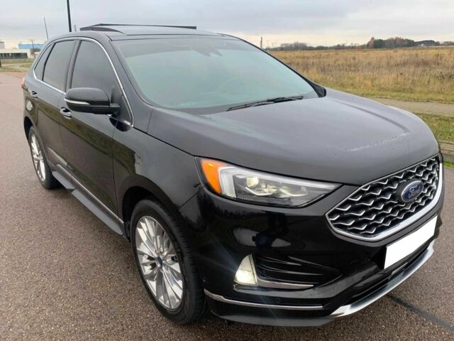 Черный Форд Эдж, объемом двигателя 2 л и пробегом 17 тыс. км за 14100 $, фото 1 на Automoto.ua