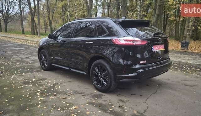 Черный Форд Эдж, объемом двигателя 2 л и пробегом 73 тыс. км за 18600 $, фото 2 на Automoto.ua