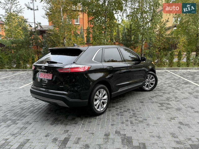 Черный Форд Эдж, объемом двигателя 2 л и пробегом 92 тыс. км за 21700 $, фото 7 на Automoto.ua