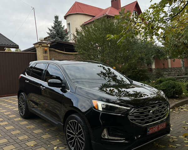 Чорний Форд Едж, об'ємом двигуна 2 л та пробігом 80 тис. км за 19999 $, фото 7 на Automoto.ua