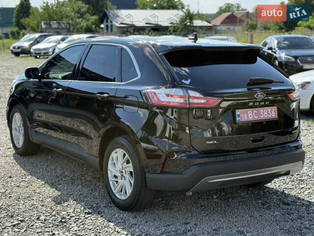 Черный Форд Эдж, объемом двигателя 2 л и пробегом 62 тыс. км за 22900 $, фото 3 на Automoto.ua