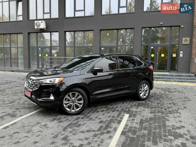 Черный Форд Эдж, объемом двигателя 2 л и пробегом 92 тыс. км за 21700 $, фото 2 на Automoto.ua