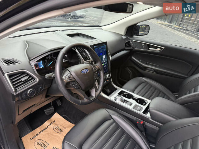 Черный Форд Эдж, объемом двигателя 2 л и пробегом 92 тыс. км за 21700 $, фото 36 на Automoto.ua