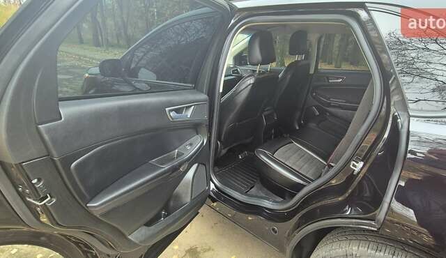 Черный Форд Эдж, объемом двигателя 2 л и пробегом 73 тыс. км за 18600 $, фото 13 на Automoto.ua