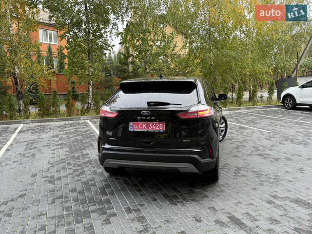 Черный Форд Эдж, объемом двигателя 2 л и пробегом 92 тыс. км за 21700 $, фото 6 на Automoto.ua