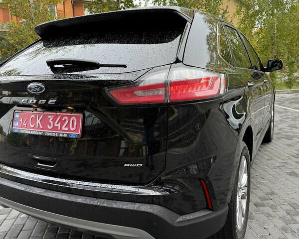 Черный Форд Эдж, объемом двигателя 2 л и пробегом 92 тыс. км за 21700 $, фото 15 на Automoto.ua
