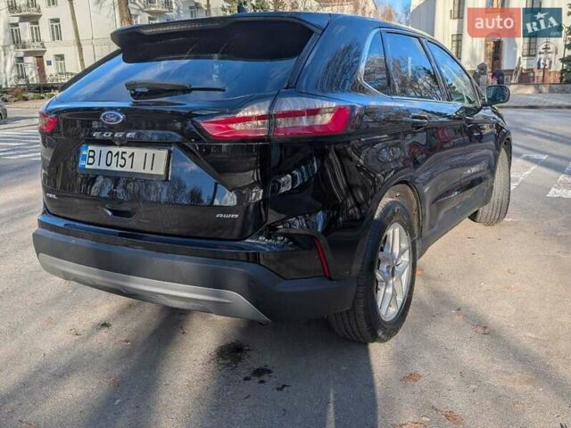 Черный Форд Эдж, объемом двигателя 2 л и пробегом 98 тыс. км за 19500 $, фото 4 на Automoto.ua