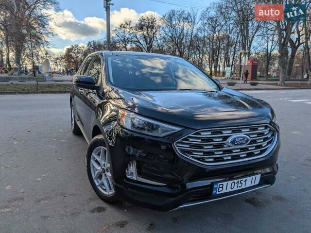 Черный Форд Эдж, объемом двигателя 2 л и пробегом 98 тыс. км за 19500 $, фото 3 на Automoto.ua