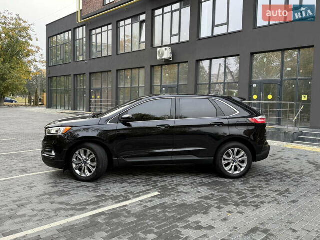 Черный Форд Эдж, объемом двигателя 2 л и пробегом 92 тыс. км за 21700 $, фото 3 на Automoto.ua