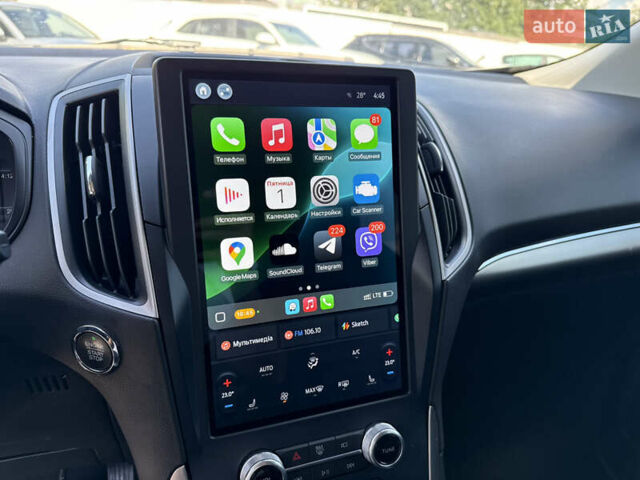 Черный Форд Эдж, объемом двигателя 2 л и пробегом 62 тыс. км за 22900 $, фото 29 на Automoto.ua