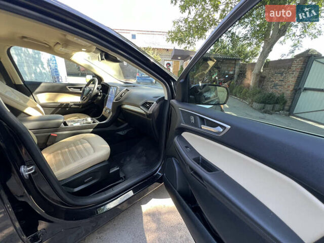 Черный Форд Эдж, объемом двигателя 2 л и пробегом 42 тыс. км за 22000 $, фото 28 на Automoto.ua