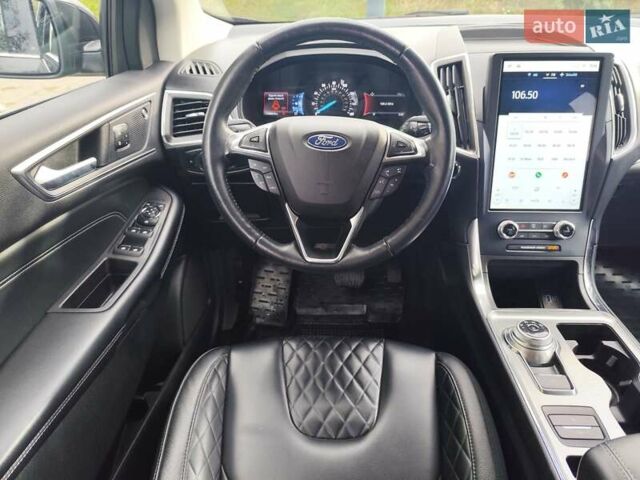 Черный Форд Эдж, объемом двигателя 2 л и пробегом 73 тыс. км за 27400 $, фото 21 на Automoto.ua