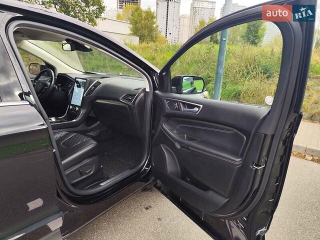Черный Форд Эдж, объемом двигателя 2 л и пробегом 73 тыс. км за 27400 $, фото 12 на Automoto.ua