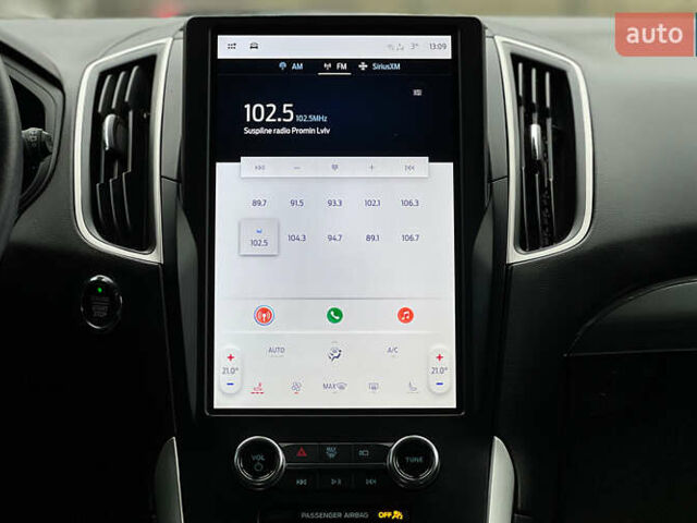 Черный Форд Эдж, объемом двигателя 2 л и пробегом 32 тыс. км за 24999 $, фото 14 на Automoto.ua