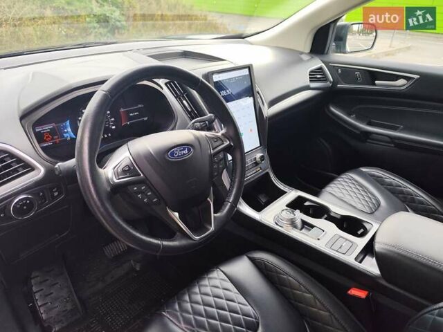 Черный Форд Эдж, объемом двигателя 2 л и пробегом 73 тыс. км за 27400 $, фото 3 на Automoto.ua