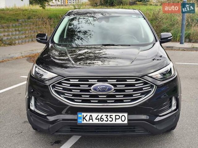 Черный Форд Эдж, объемом двигателя 2 л и пробегом 73 тыс. км за 27400 $, фото 2 на Automoto.ua
