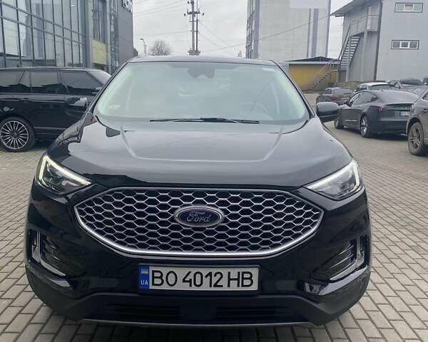 Черный Форд Эдж, объемом двигателя 2 л и пробегом 48 тыс. км за 23999 $, фото 1 на Automoto.ua