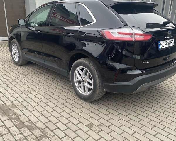 Черный Форд Эдж, объемом двигателя 2 л и пробегом 48 тыс. км за 23999 $, фото 3 на Automoto.ua