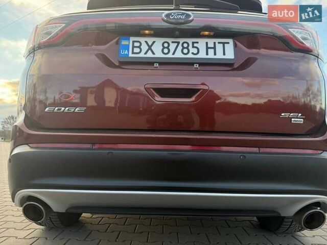 Коричневый Форд Эдж, объемом двигателя 3.5 л и пробегом 185 тыс. км за 15900 $, фото 17 на Automoto.ua