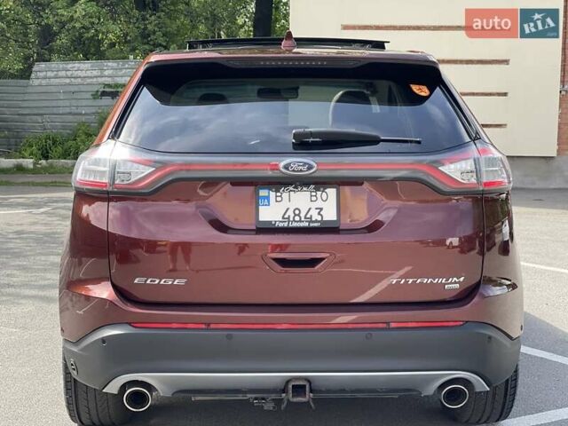 Коричневый Форд Эдж, объемом двигателя 3.5 л и пробегом 140 тыс. км за 18500 $, фото 6 на Automoto.ua