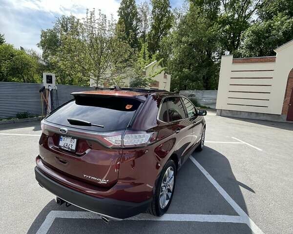 Коричневый Форд Эдж, объемом двигателя 3.5 л и пробегом 140 тыс. км за 18500 $, фото 5 на Automoto.ua