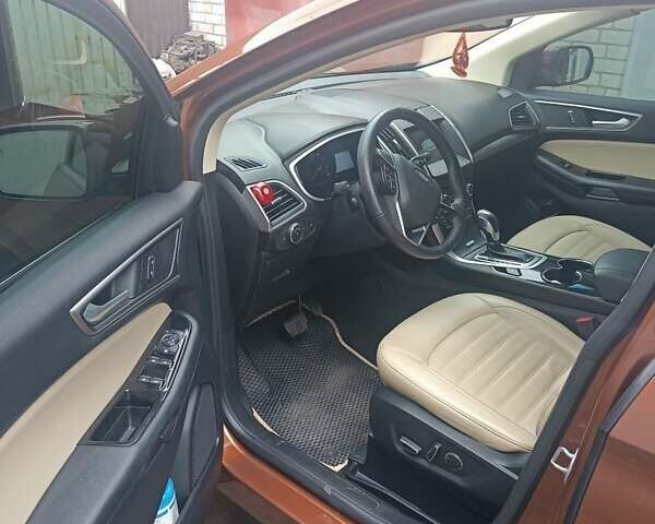 Коричневый Форд Эдж, объемом двигателя 2 л и пробегом 72 тыс. км за 16800 $, фото 6 на Automoto.ua