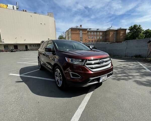 Коричневый Форд Эдж, объемом двигателя 3.5 л и пробегом 140 тыс. км за 18500 $, фото 18 на Automoto.ua