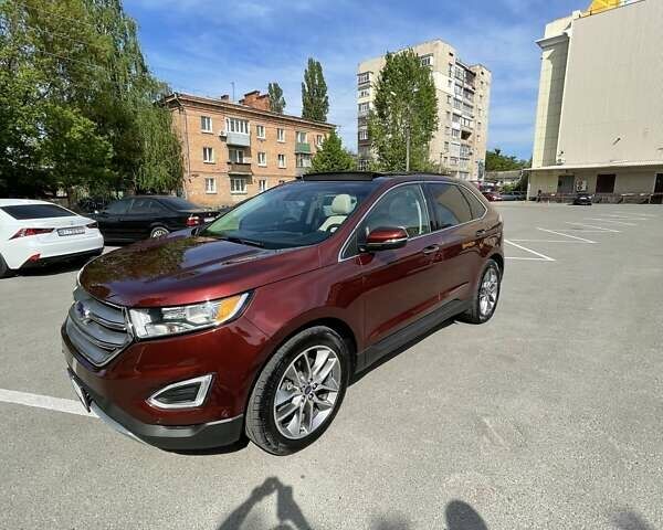 Коричневый Форд Эдж, объемом двигателя 3.5 л и пробегом 140 тыс. км за 18500 $, фото 14 на Automoto.ua